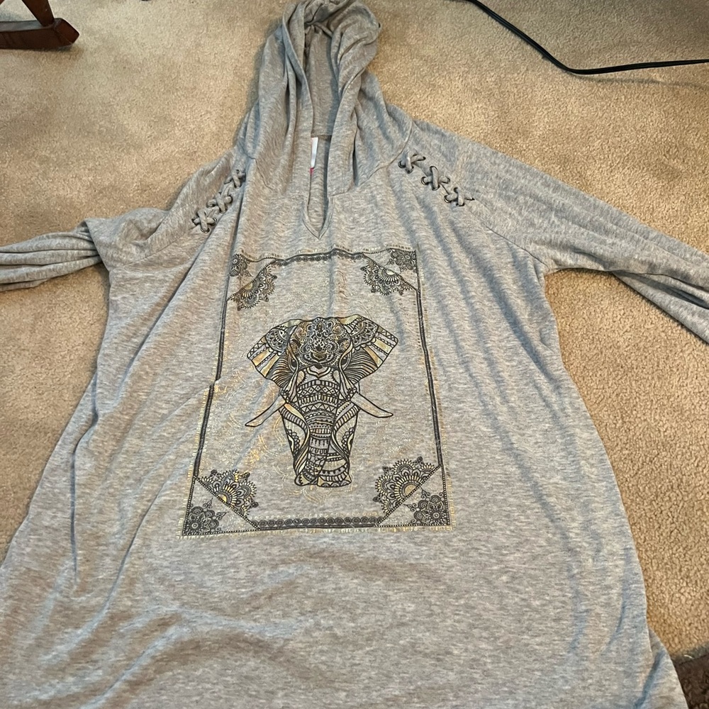 No boundaries elephant hoodie